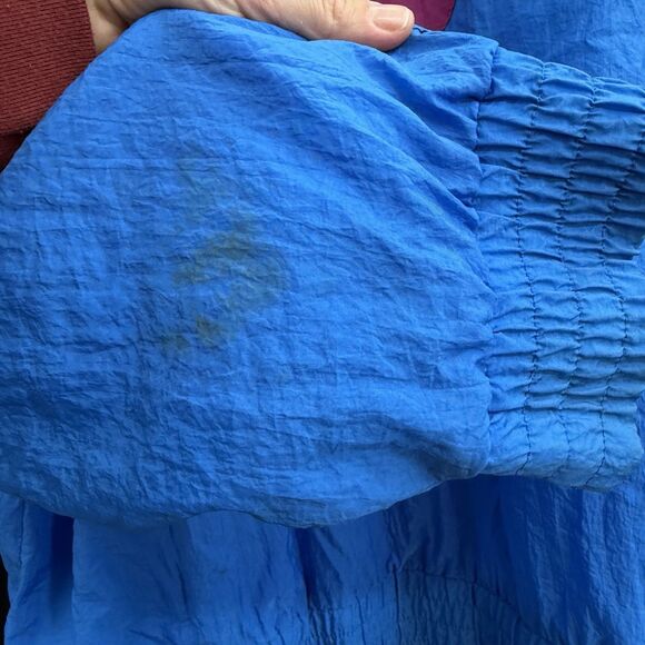 Adidas Vintage 90s Windbreaker Track Jacket Light Weight Coat Zipper Closure L - Picture 5 of 10